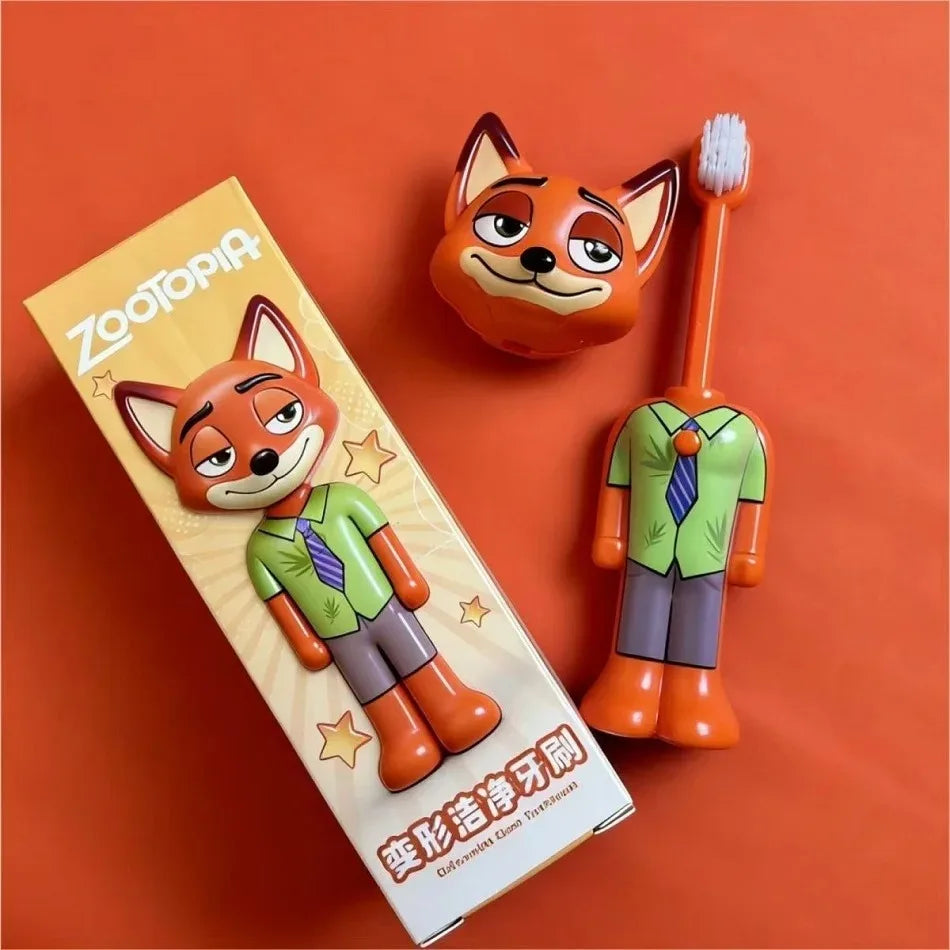 Brosse à dents Minecraft transformable – poils doux