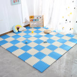 Carreaux de sol en mousse EVA à emboîtement pour salle de sport à domicile, polymère de fitness, puzzle antidérapant, équipement de gym, enfants, 4-20 pièces