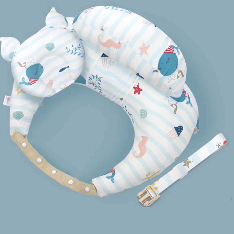 Coussin Allaitement Portable à motif d'animaux pour Bébé