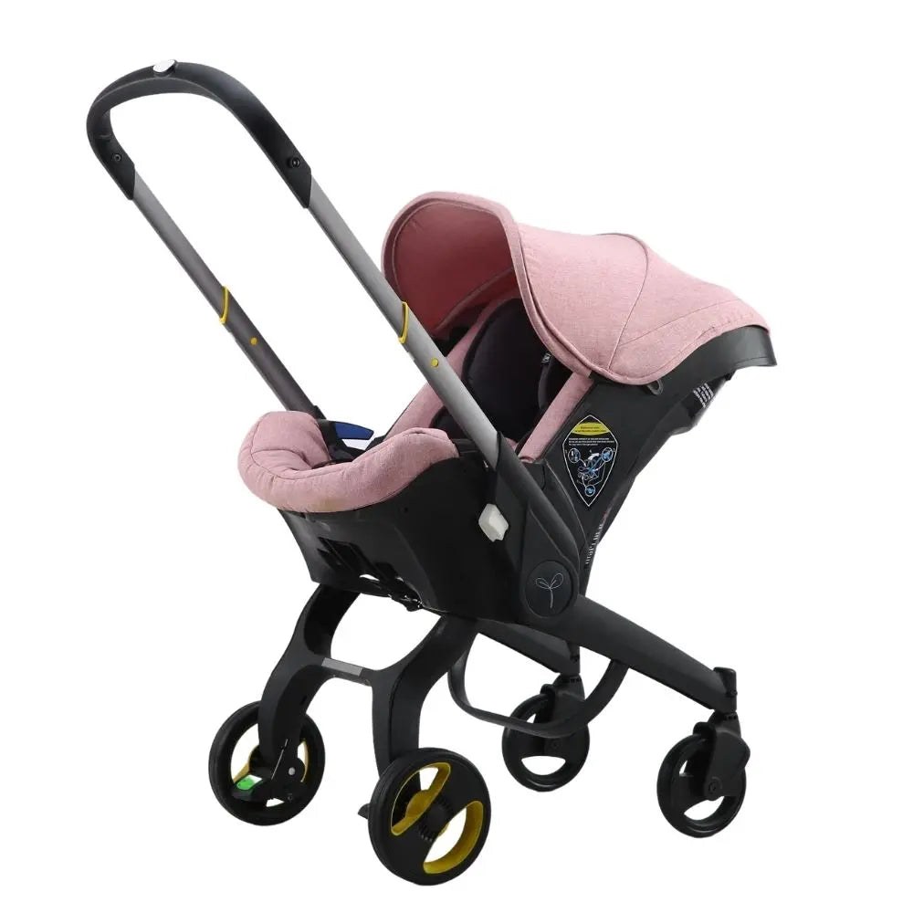 Poussette Siège-Auto Pliable Multifonctionnelle