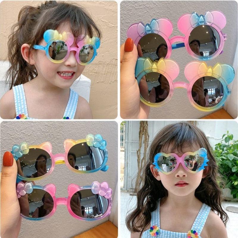 Lunettes de soleil pour enfants couleur arc-en-ciel