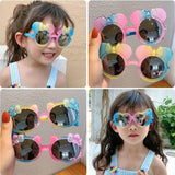 Lunettes de soleil pour enfants couleur arc-en-ciel