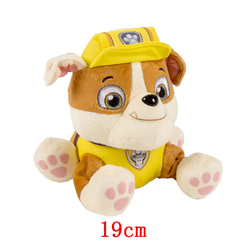 Peluche Pat'Patrouille 19 cm – Chase, Marcus, Stella, Ruben et plus