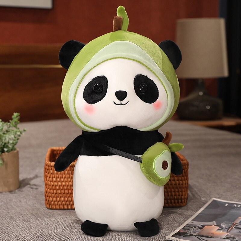 Panda di peluche travestito per neonato