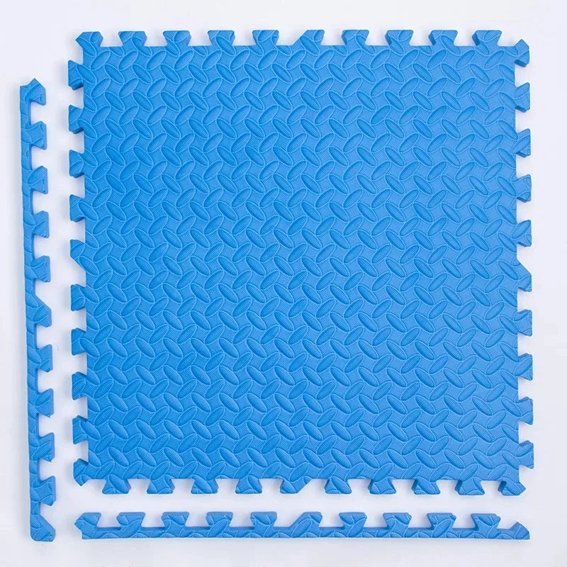 Carreaux de sol en mousse EVA à emboîtement pour salle de sport à domicile, polymère de fitness, puzzle antidérapant, équipement de gym, enfants, 4-20 pièces