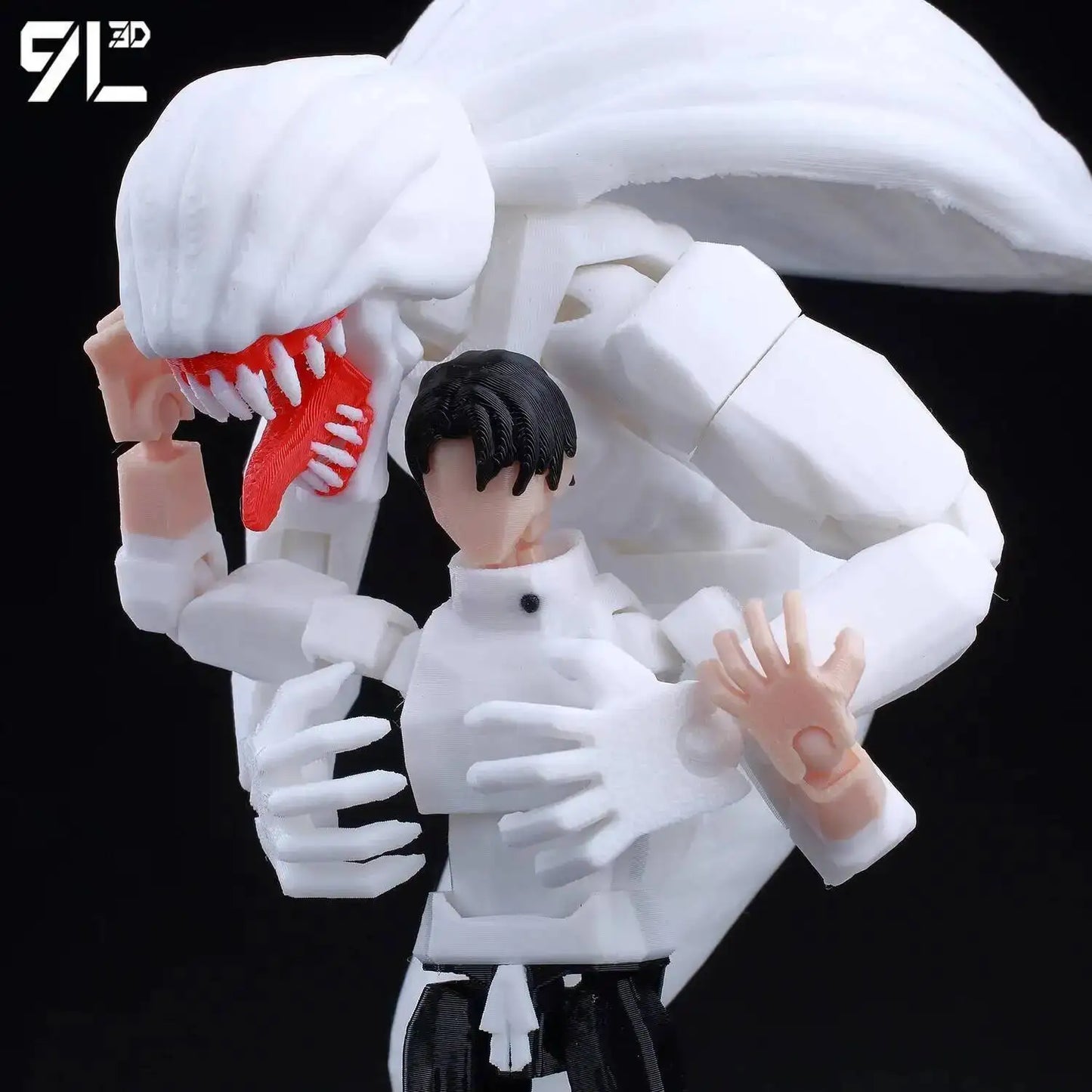 Figurines articulées Jujutsu Kaisen Titan13 (14 cm) – Gojo, Sukuna, Megumi et plus