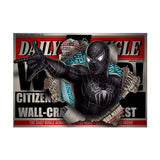 Affiche Spider-Man sur toile – déco murale Marvel