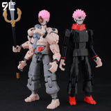 Figurines articulées Jujutsu Kaisen Titan13 (14 cm) – Gojo, Sukuna, Megumi et plus