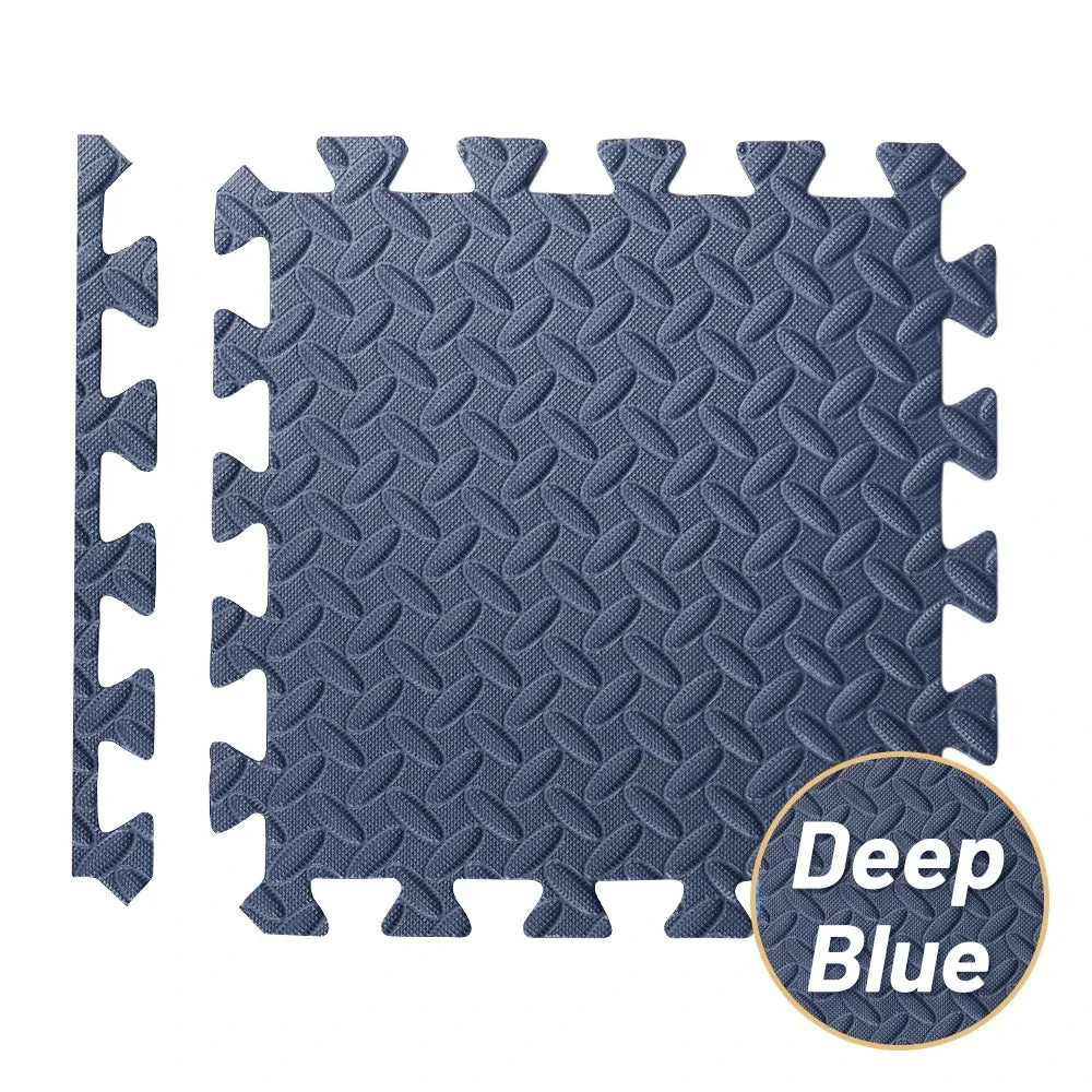 Carreaux de sol en mousse EVA à emboîtement pour salle de sport à domicile, polymère de fitness, puzzle antidérapant, équipement de gym, enfants, 4-20 pièces
