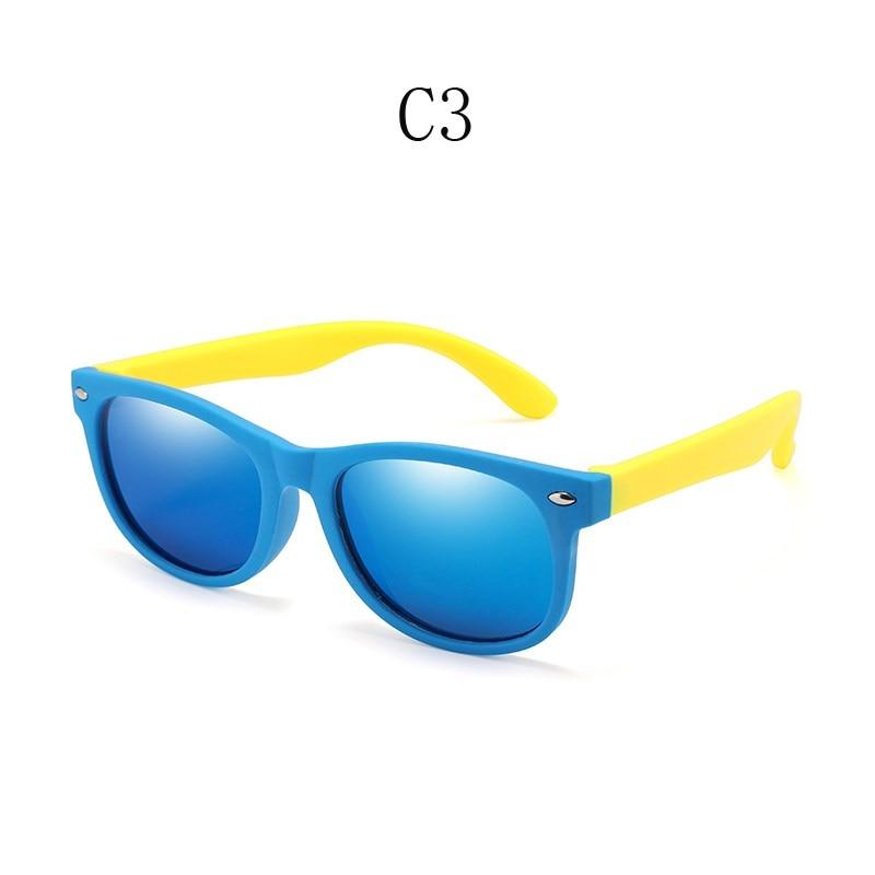 Lunettes de soleil bicolore polarisées pour enfants