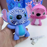 Ventilateur portable d'été pour enfants Lilo&Stitch