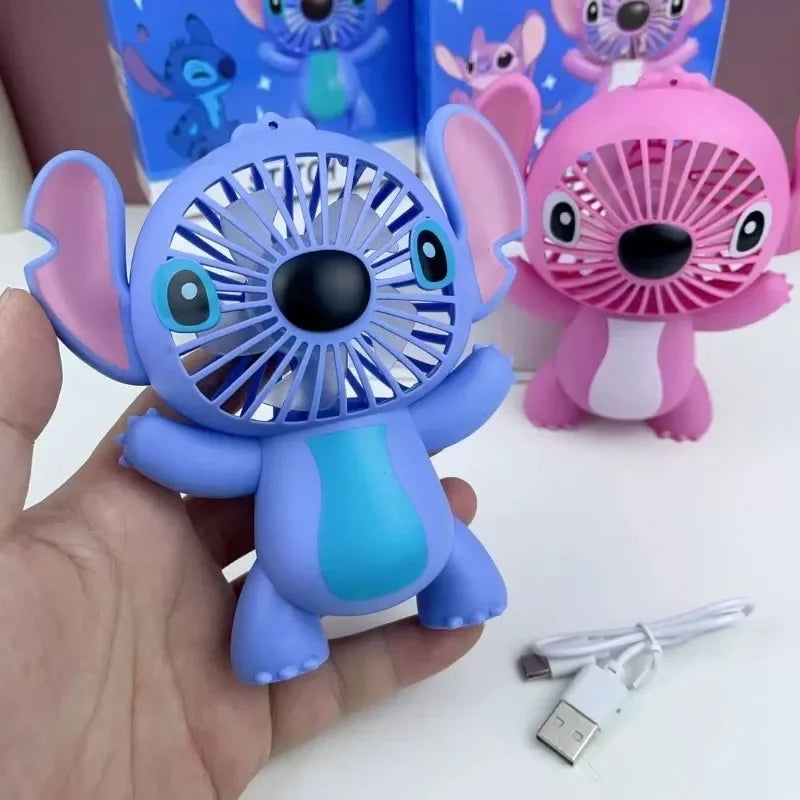 Ventilateur portable d'été pour enfants Lilo&Stitch