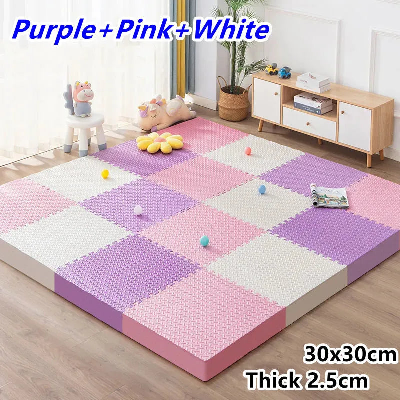 8 pièces Tatame gymnases et tapis de jeu bébé tapis de sol sol bruit Tatamis pour bébés tapis insonorisant tapis de Puzzle bébé jouer tapis de gymnastique