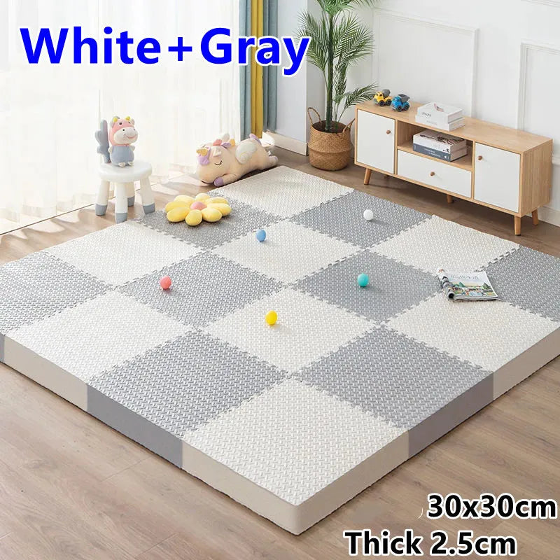 8 pièces Tatame gymnases et tapis de jeu bébé tapis de sol sol bruit Tatamis pour bébés tapis insonorisant tapis de Puzzle bébé jouer tapis de gymnastique