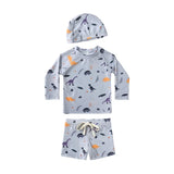 Maillot de bain et bonnet pour bébé