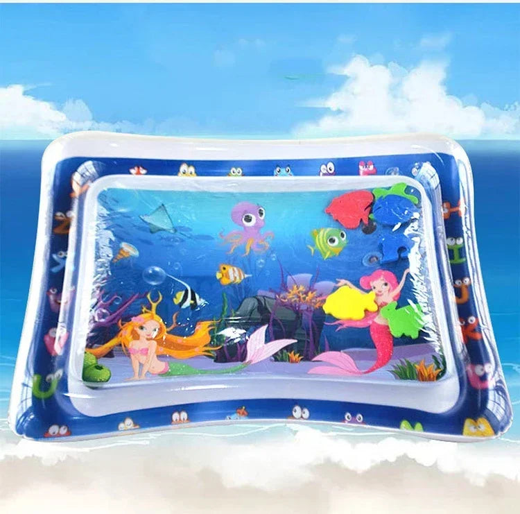 Tapis d'eau gonflable pour bébé – éveil sur le ventre