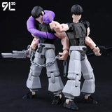 Figurines articulées Jujutsu Kaisen Titan13 (14 cm) – Gojo, Sukuna, Megumi et plus