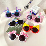 Lunettes de soleil pour enfants avec oreilles de dessin animé