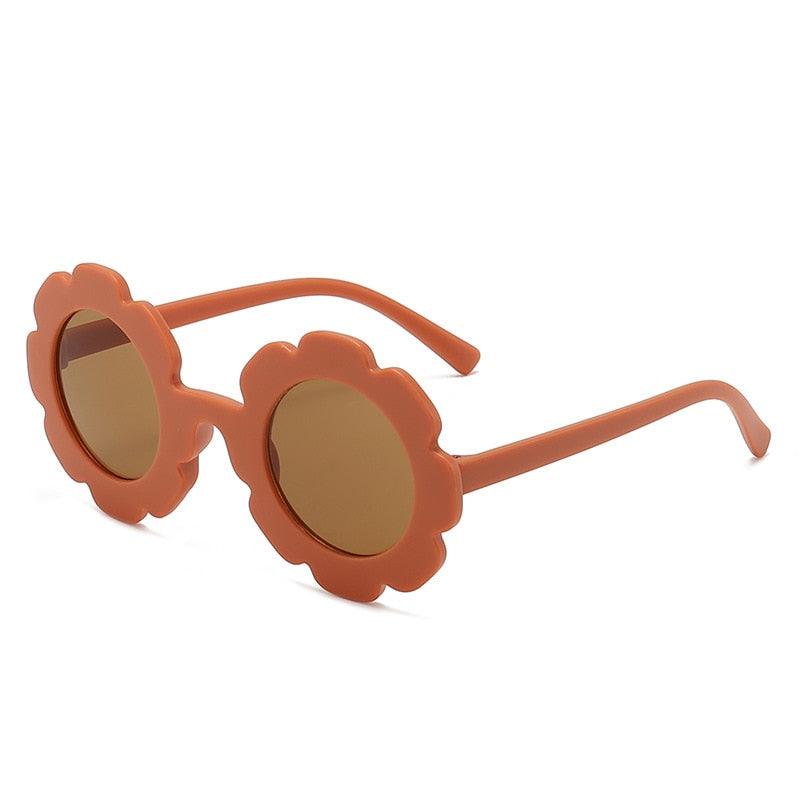 Lunettes de soleil en forme de fleur pour enfants