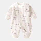 Body bébé en coton – couleur unie, manches longues