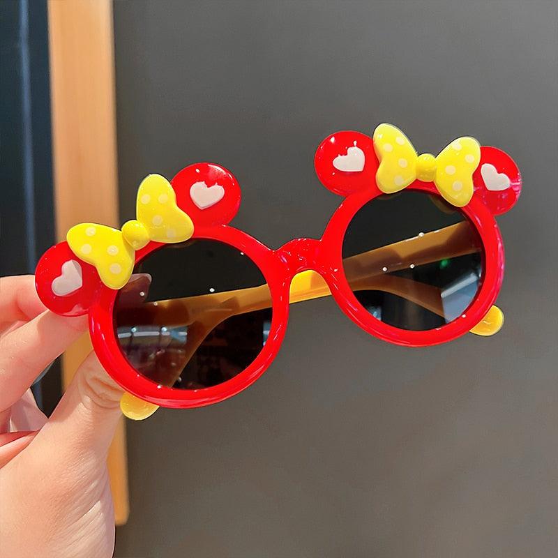Lunettes de soleil pour enfants avec oreilles de dessin animé