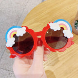 Lunettes de soleil pour enfants couleur arc-en-ciel