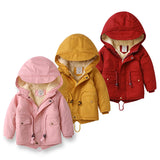 Manteau Hiver Enfant Doublure Polaire