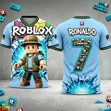 T-shirt Roblox personnalisable – nom et numéro