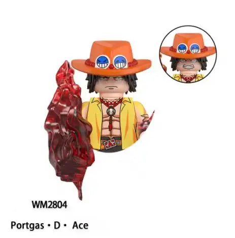 Mini-figurines One Piece à collectionner (4,5 cm) – nombreux personnages au choix