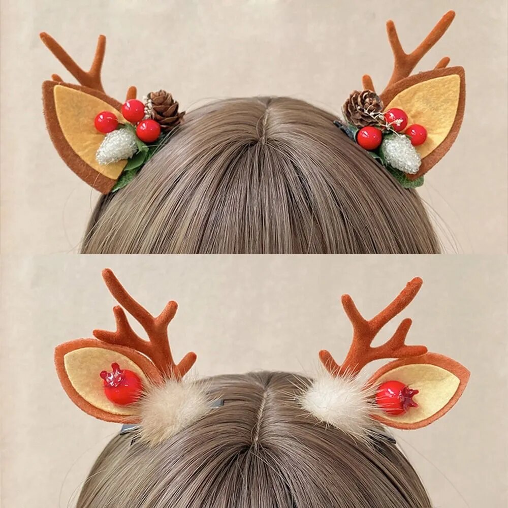 Fermagli per capelli natalizi per bambine