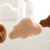 Berceau de bébé lit Mobile cloche hochet jouets en bois Crochet étoiles pendentif lit cloche jouets nouveau-né confort berceau support suspendus jouets cadeaux