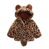 Manteau Bébé Lapin Polaire en Fausse Fourrure