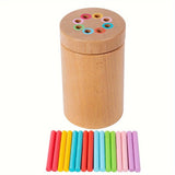 Jouet de tri Montessori en bois – association et motricité
