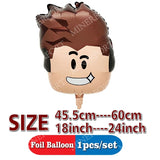 Ballons en aluminium Roblox – décoration d'anniversaire