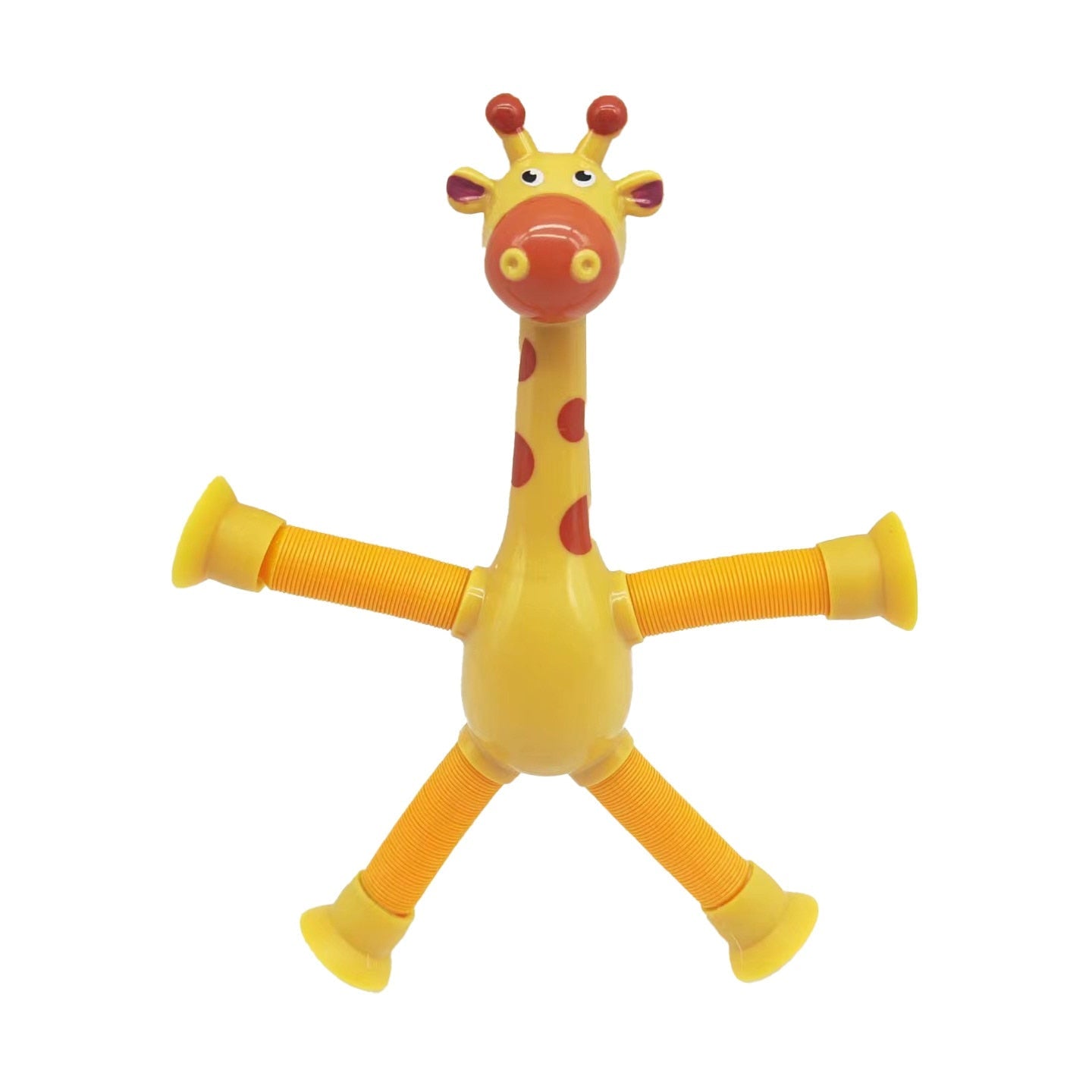 Confezione da 4 giraffe telescopiche a ventosa