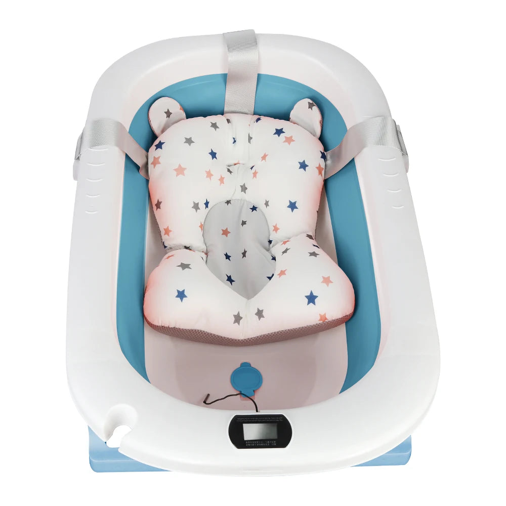 Baignoire pliable 3-en-1 pour bébé avec thermomètre – de 6 mois à 3 ans