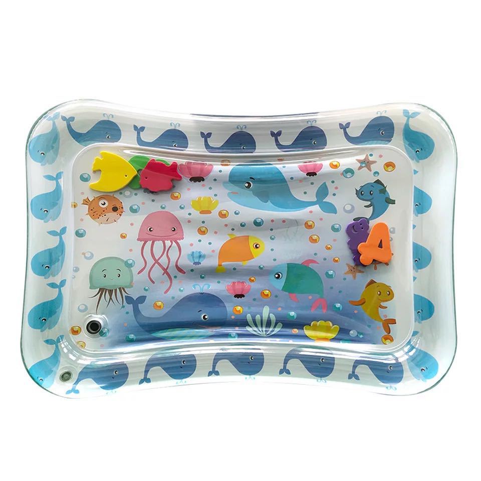 Tapis d'Éveil Sensoriel à Eau pour Bébé