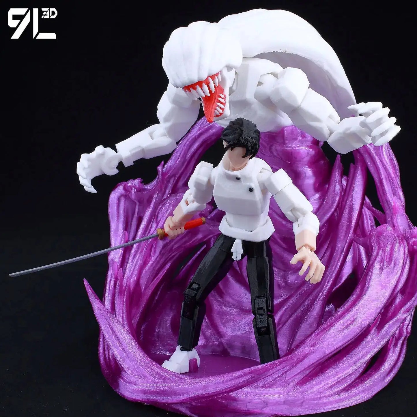 Figurines articulées Jujutsu Kaisen Titan13 (14 cm) – Gojo, Sukuna, Megumi et plus