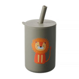 Tasse d’apprentissage Bébé en Silicone avec Paille