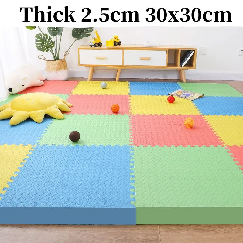 8 pièces Tatame gymnases et tapis de jeu bébé tapis de sol sol bruit Tatamis pour bébés tapis insonorisant tapis de Puzzle bébé jouer tapis de gymnastique