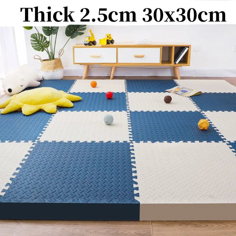 8 pièces Tatame gymnases et tapis de jeu bébé tapis de sol sol bruit Tatamis pour bébés tapis insonorisant tapis de Puzzle bébé jouer tapis de gymnastique
