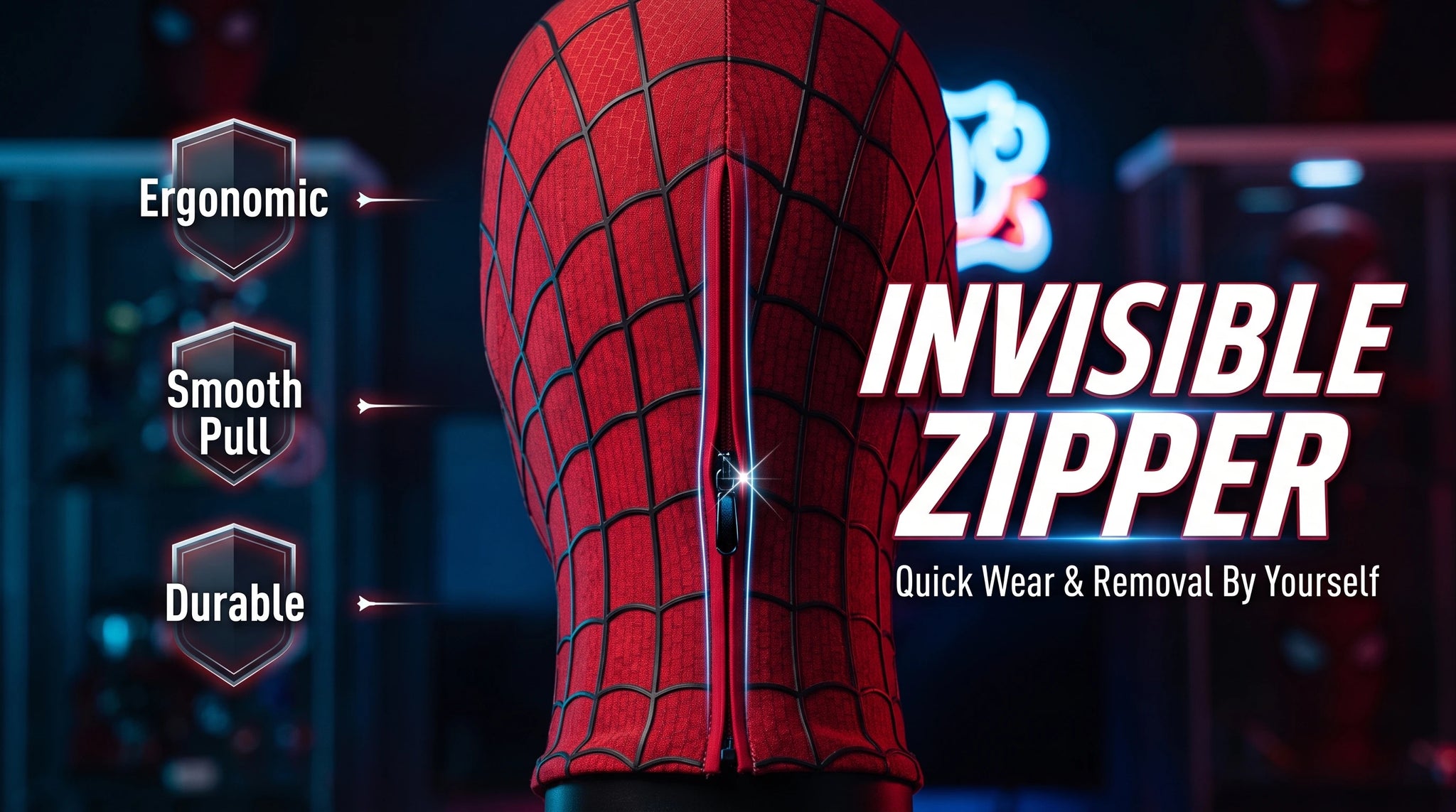 Masque Spider-Man 2 – version Garfield, Halloween et déguisement
