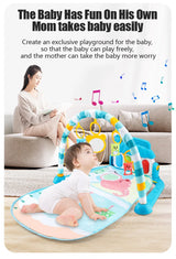 Support de Fitness pour bébé, jeu de musique, jouets d'activité de gymnastique, couverture rampante pour Piano pour nouveau-né, tapis de jeu à pédales, éducation précoce, cadeaux de 0 à 36 mois