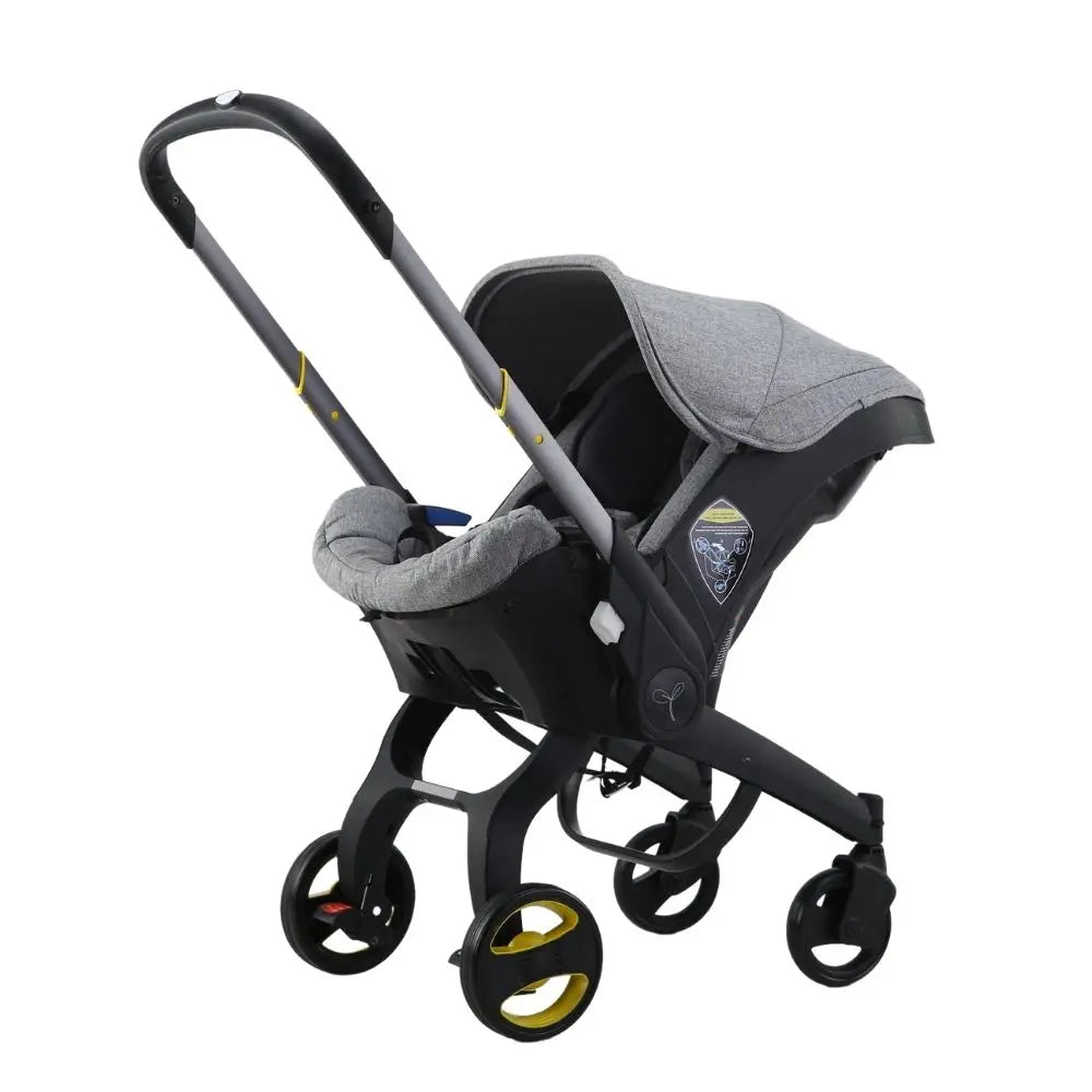 Poussette Siège-Auto Pliable Multifonctionnelle