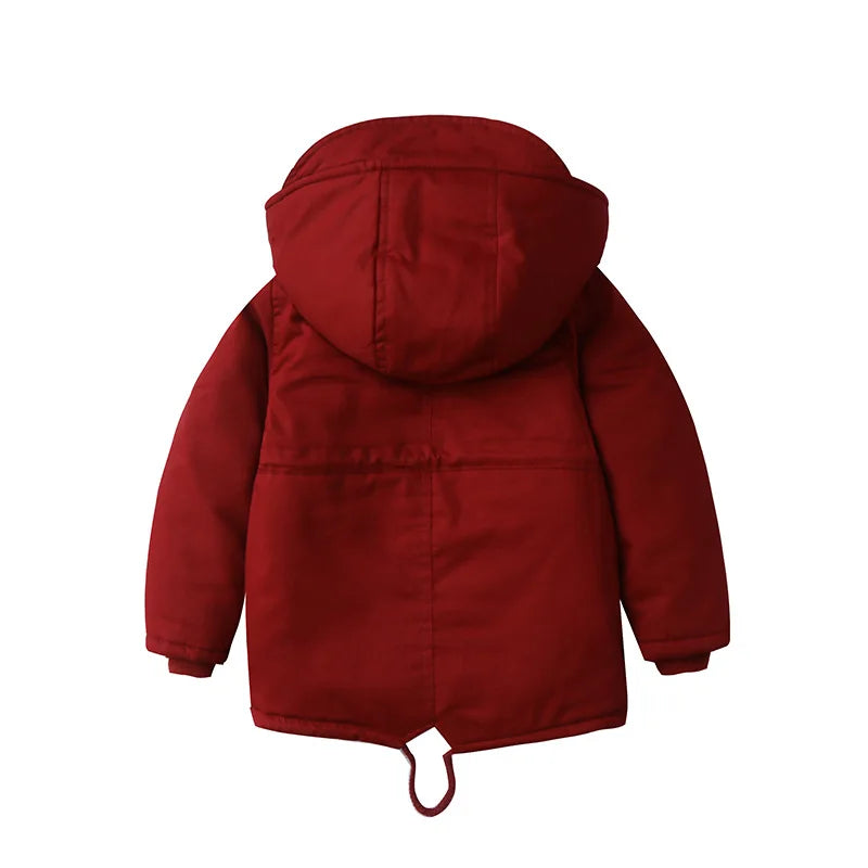 Manteau Hiver Enfant Doublure Polaire