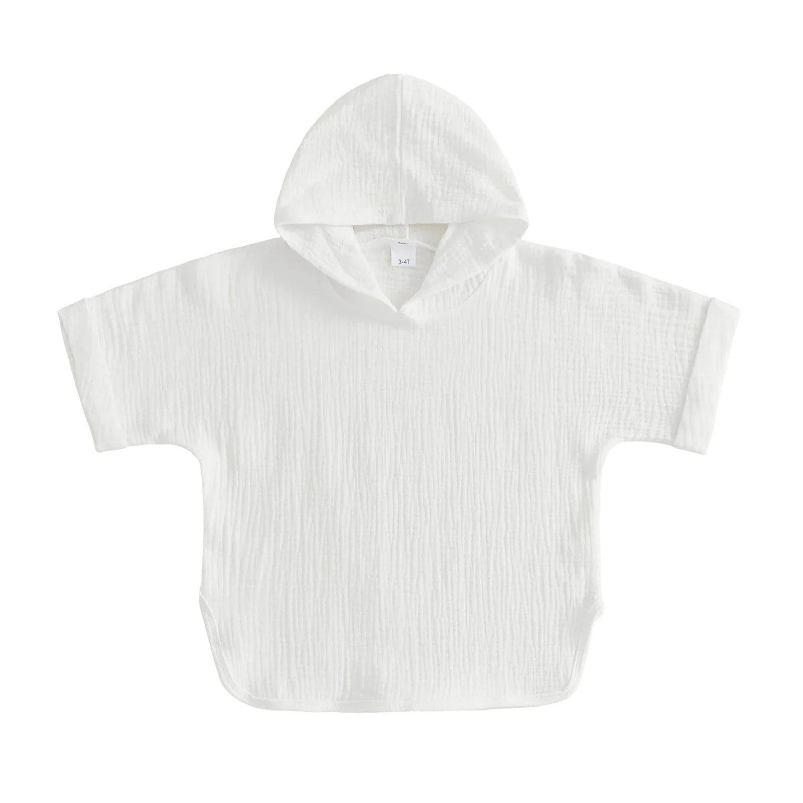 Poncho de Bain Enfant en Coton Mousseline