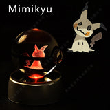 Boule de Cristal Pokémon 3D — Veilleuse LED Pokéball Lumineuse