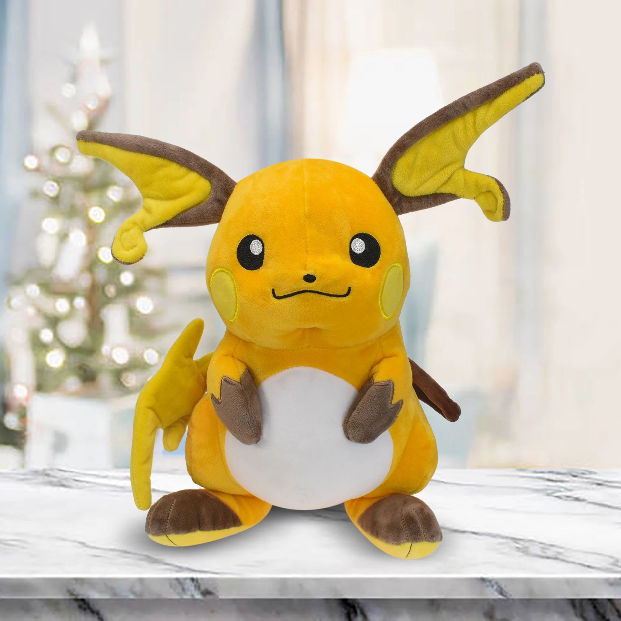 Peluche Pikachu / Raichu / Méga-Dracaufeu 35 cm – à collectionner