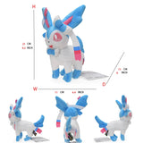 Peluche Évolitions de Évoli – Aquali, Givrali, Nymphali, Mentali et plus