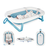 Baignoire pliable 3-en-1 pour bébé avec thermomètre – de 6 mois à 3 ans